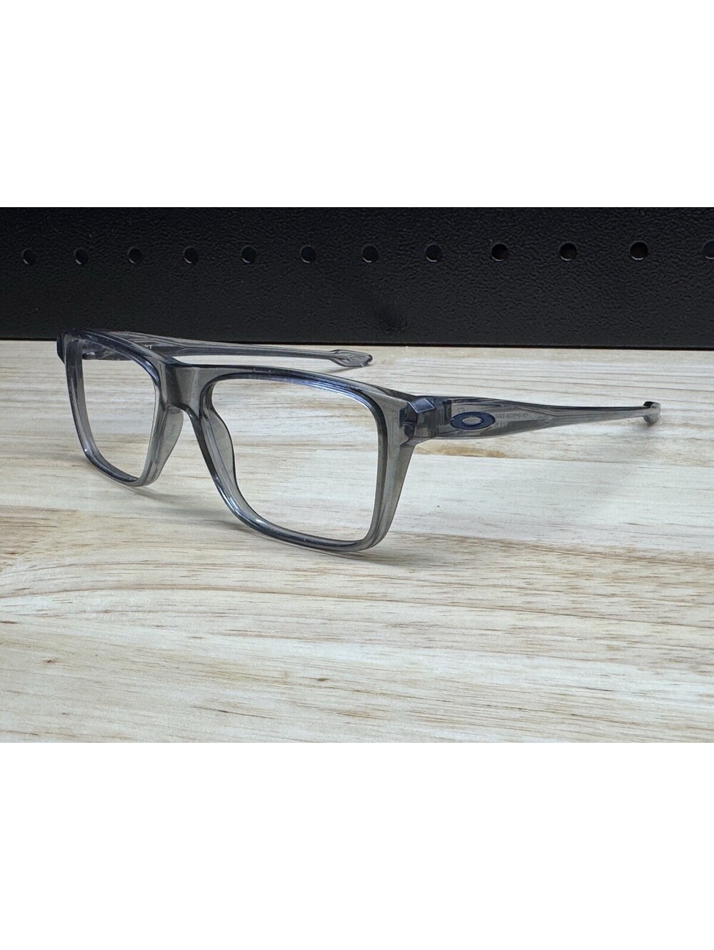 Oakley Bunt Youth Eyeglasses Frame OY8026-0350 Transparent Grey Shadow 50-15-129